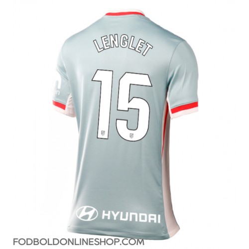 Atletico Madrid Clement Lenglet #15 Udebanetrøje Dame 2024-25 Kortærmet